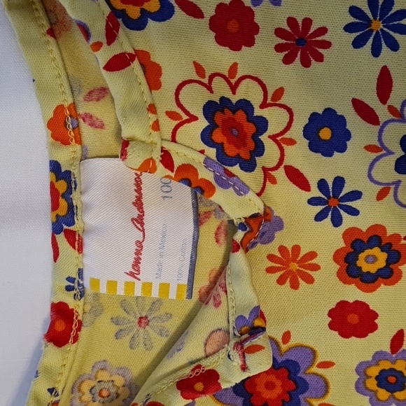 Hanna Anderson Girl's Floral Hippie Top Excellent Used Condition, Lots of Colors - Picture 2 of 3